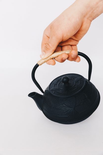 Iron Teapot - Lotus - Image 2