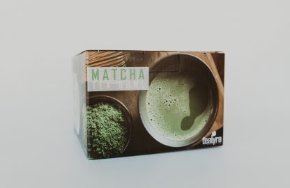ceramic green matcha bowl box