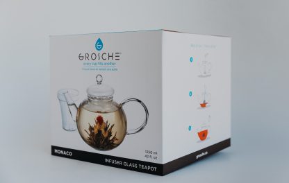 Monaco Glass Teapot